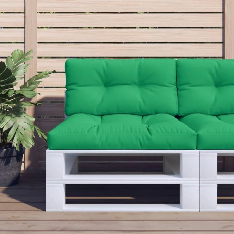 vidaXL pallehynde 70x40x12 cm grøn