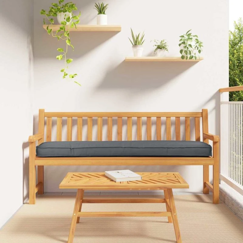 vidaXL Palletpude Antracit 180 x 40 x 8 cm Oxfordstof
