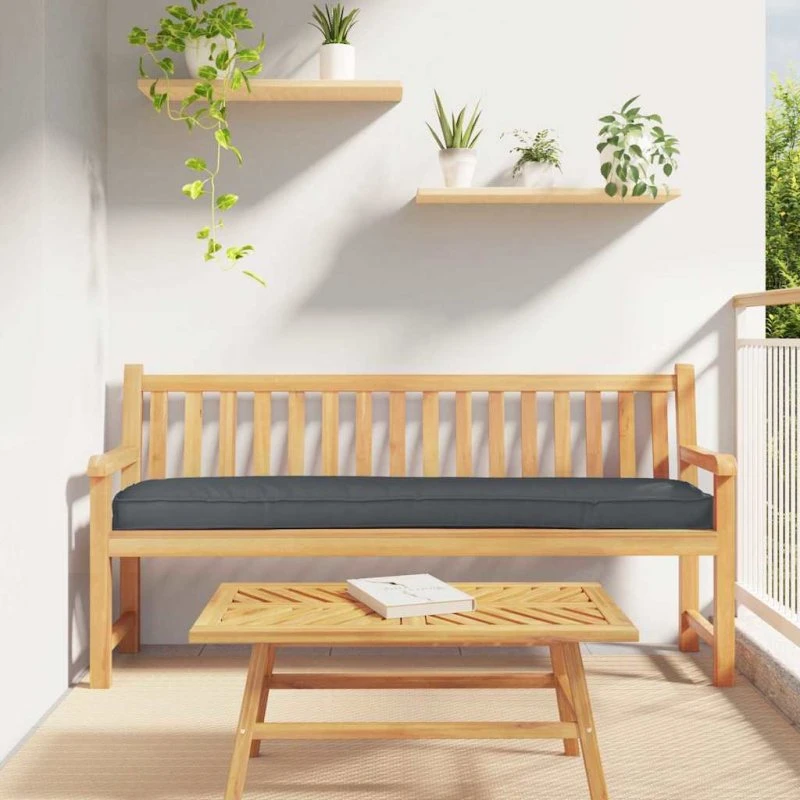 vidaXL Palle Pudesæt 2 stk Antracit 180 x 40 x 8 cm