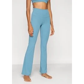 Nike ZENVY FLARE Leggings - smokey blue/black