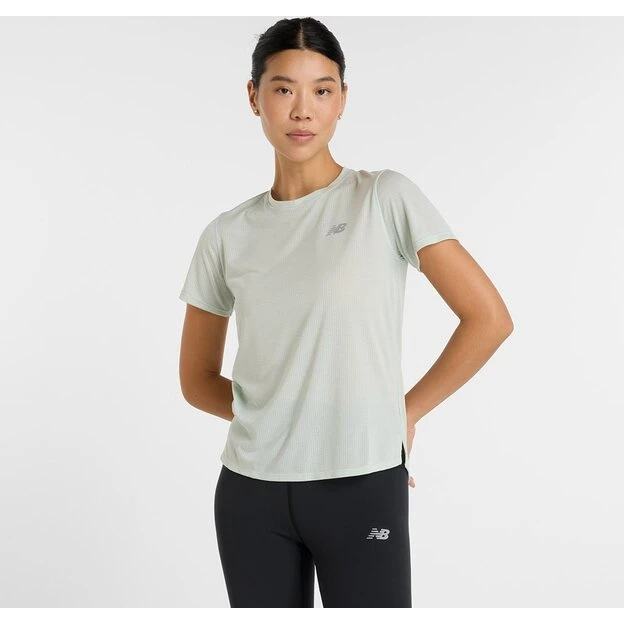 New Balance Athletics Løbe T-shirt Dame Black Heather