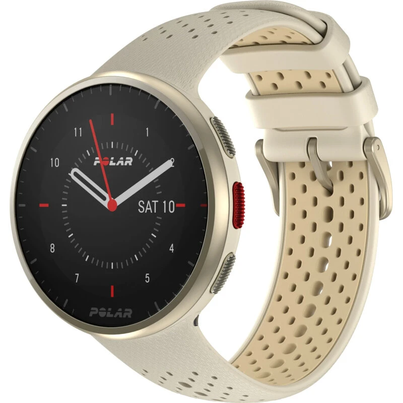 Polar Pacer Pro – Beige/Guld (S/L) Smartwatch