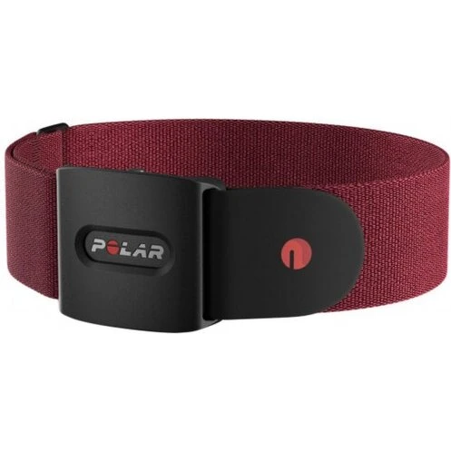 Polar Verity Sense pulsmåler — mørkerød, arm/pande & svømning