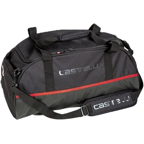 Castelli Gear Duffle Bag 2, 50 L – Sort/Rød
