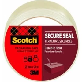 Scotch Secure Seal Pakketape 50 mm x 50 m transparent