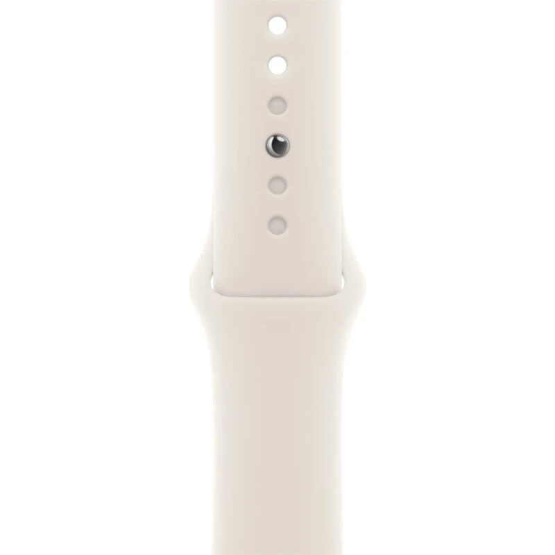 Apple silikonerem til Apple Watch Series 4-6 44mm – Hvid