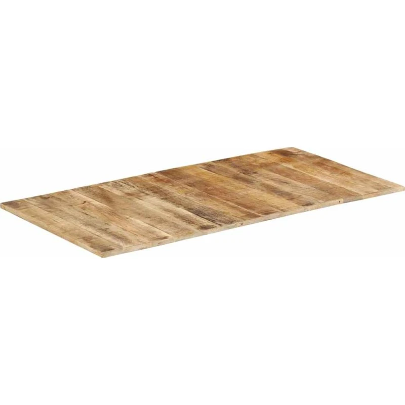 vidaXL bordplade i massivt mangotræ 120x60 cm 15-16 mm