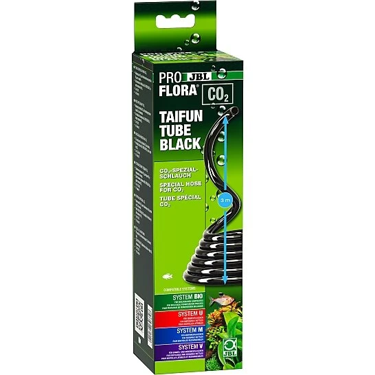 JBL Proflora Taifun CO2-slange 3 m Ø4/6 mm – Sort
