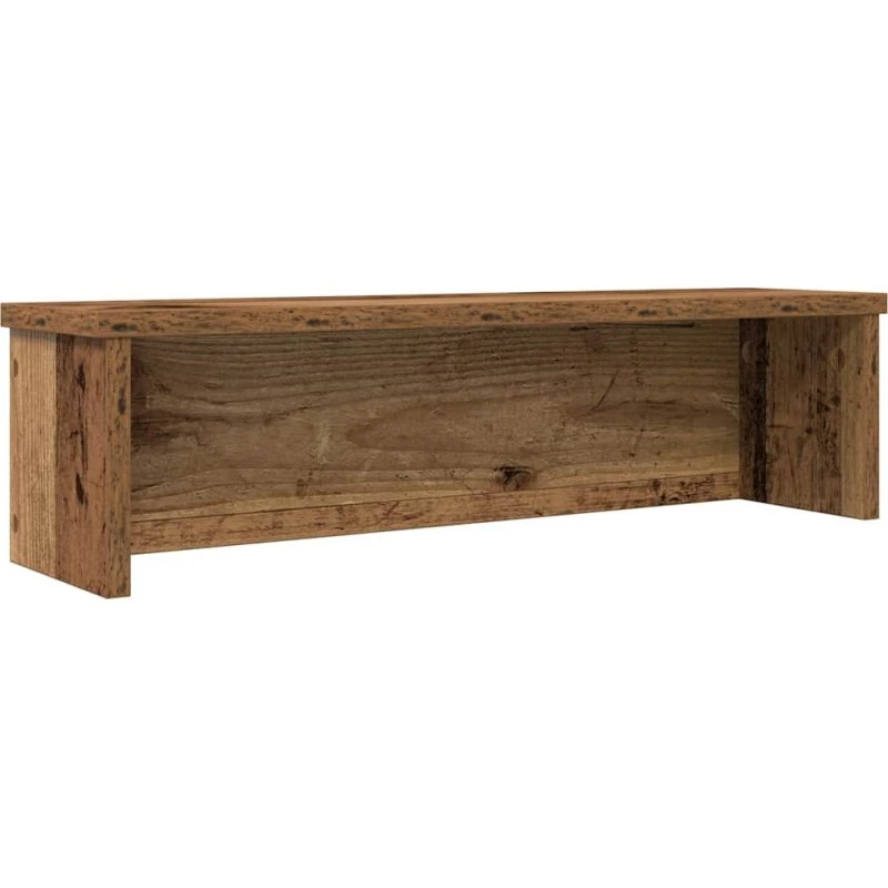 vidaXL Stabelbart Køkkenstativ 50x15x16 cm Konstrueret Træ Antikt Træ