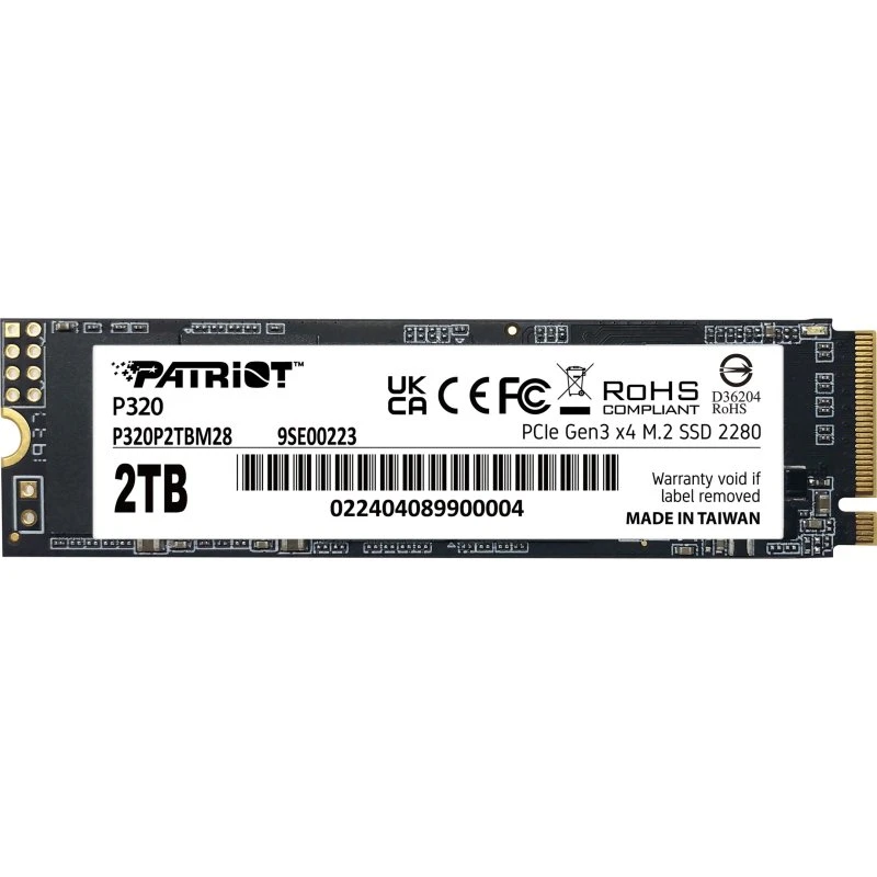 Patriot SSD P320 2TB M.2 NVMe
