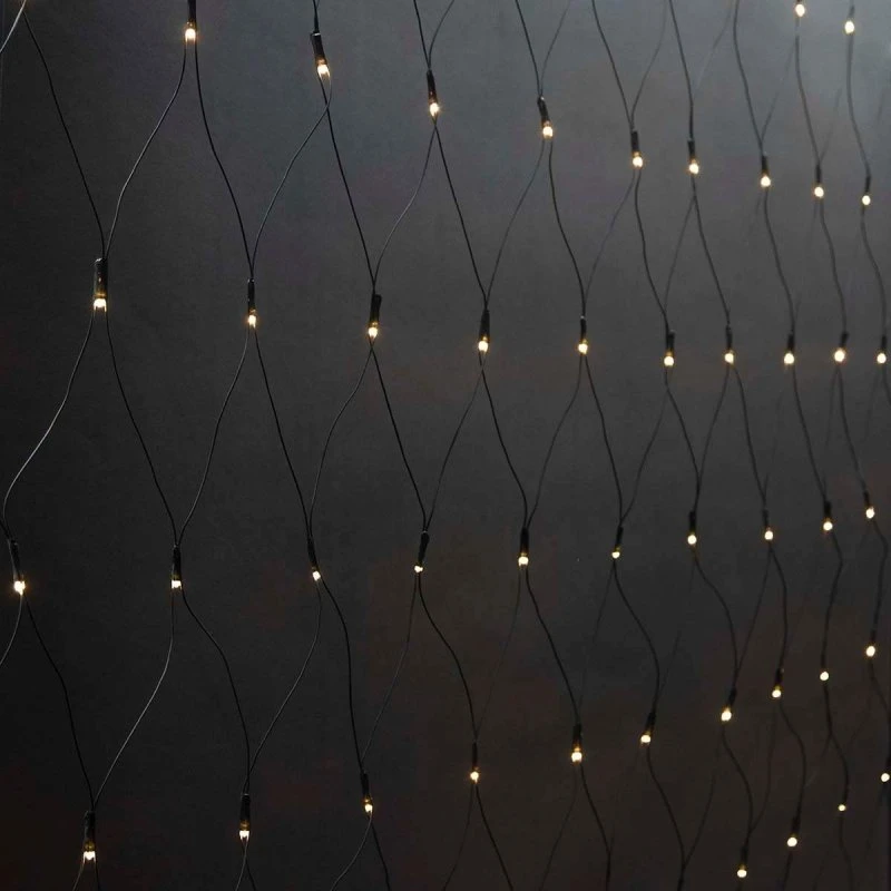 Nedis Dekorative Netlys | Varm Hvid | 160 LED | 2 x 1 m