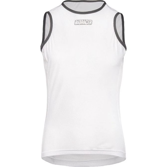 Bioracer Breeze Sleeveless Baselayer Hvid Herre 2XL