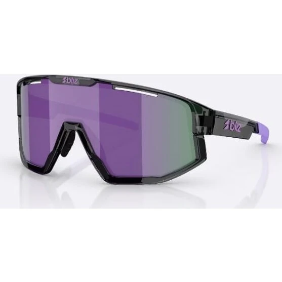 BLIZ Fusion Small Solbrille - Crystal Black (Cat.3)