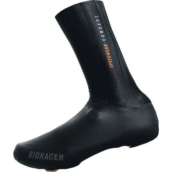 Bioracer Speedwear Aero Skoovertræk, Sort, XL