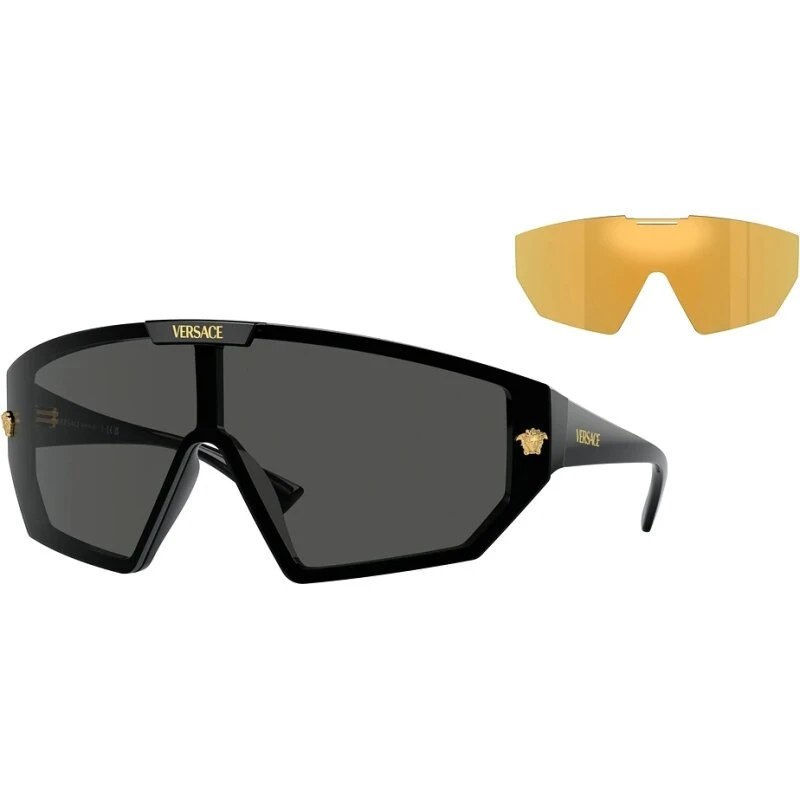 Versace 0VE4461 GB1/87 unisex solbriller (sort)