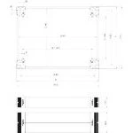 Spacial Stil SM Sokkelfront 100x1200 mm