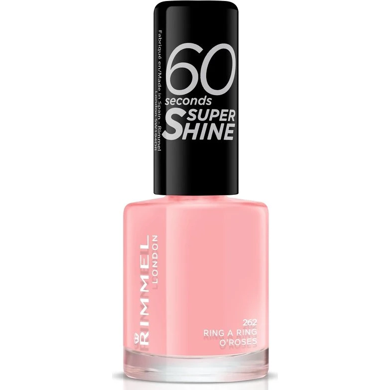 Rimmel 60 Seconds Super Shine Neglelak 8 ml - 262 Ring A Ring O'Roses