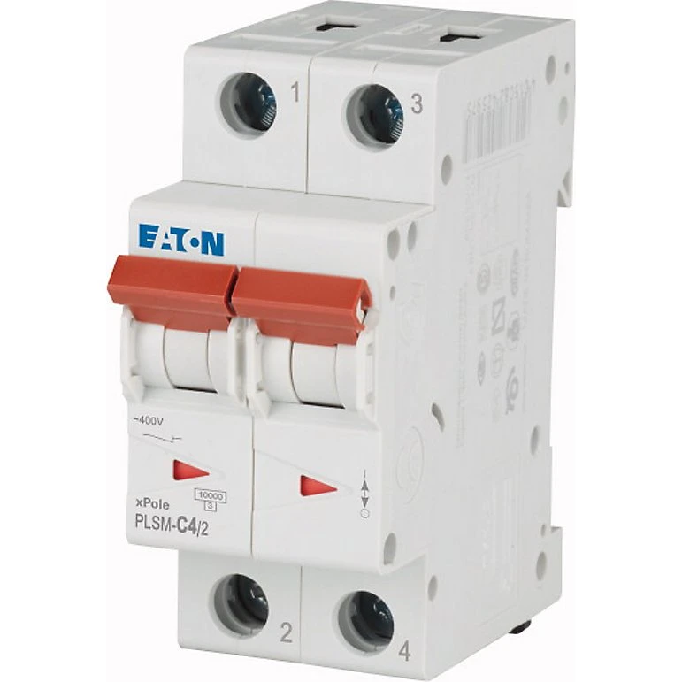 PLSM Automatsikring C10A 2P 10kA