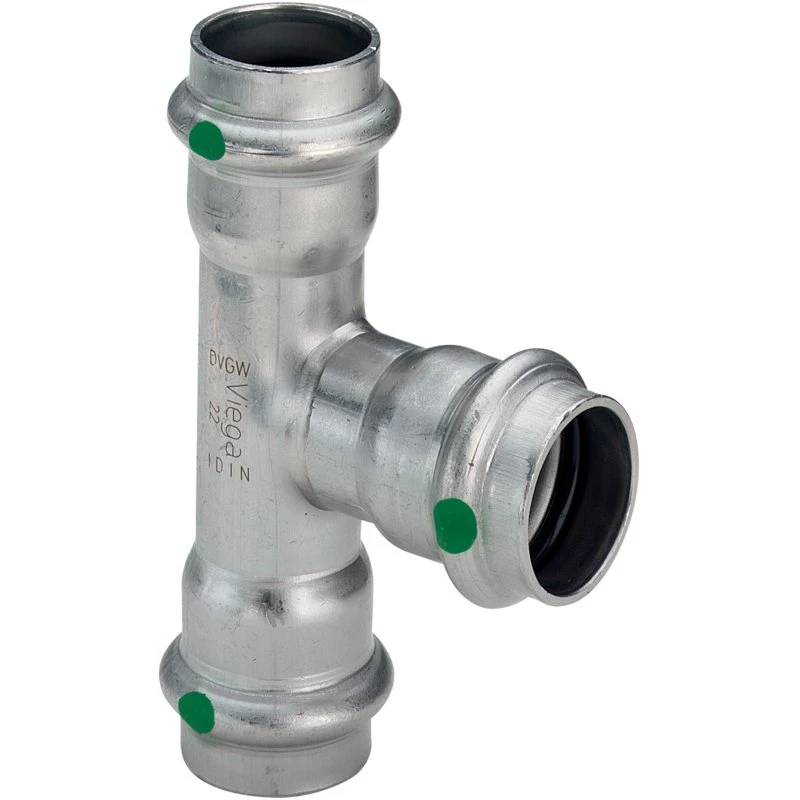 Viega Sanpress Inox T-stykke 18x15x15 mm
