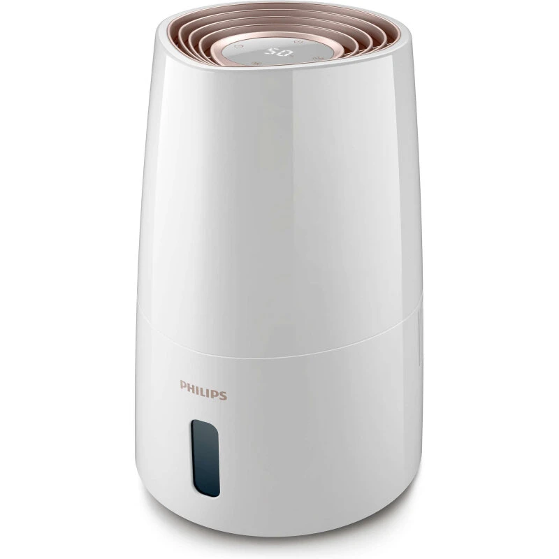 Philips HU3916 Serie 3000 luftfugter 3L – Rose Gold/Hvid (45 m²)