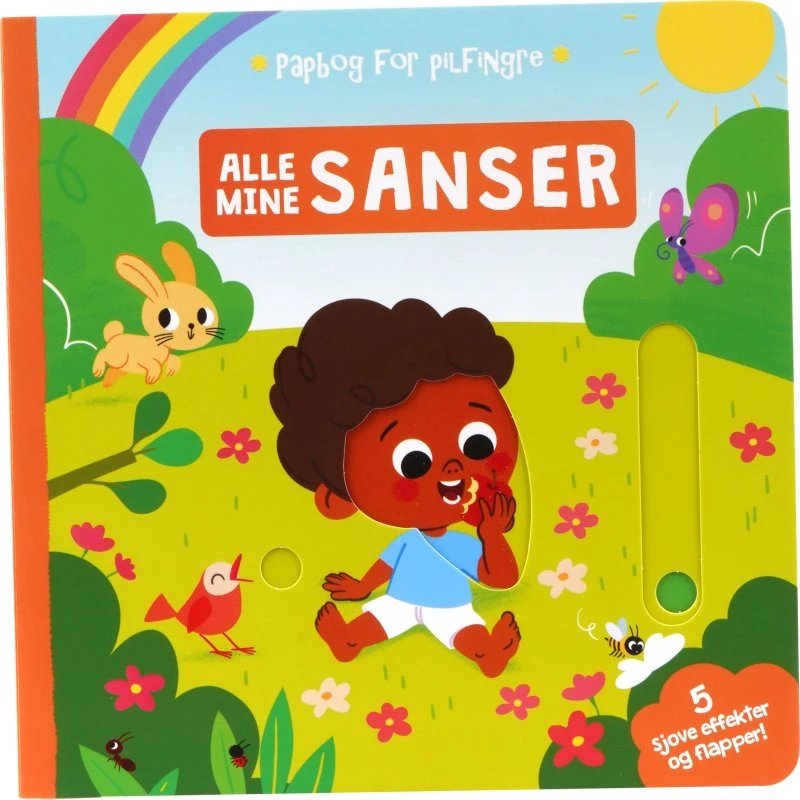 Alle mine sanser - Børnebog i pap