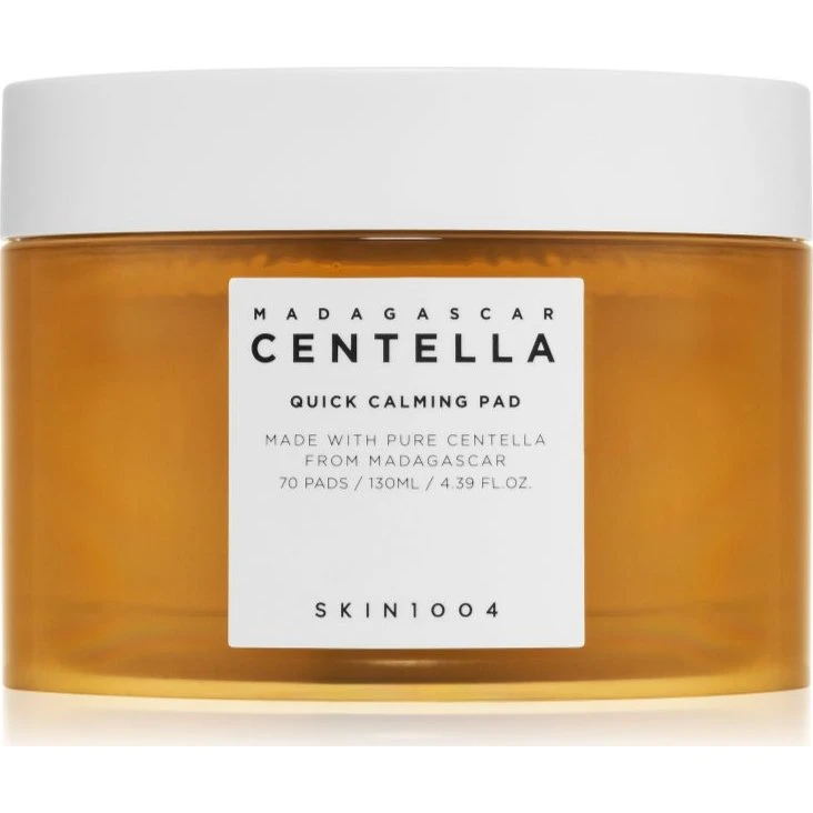 Skin1004 Centella Soothing Pad, 49% Centella Asiatica, til følsom hud