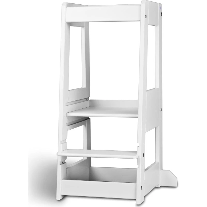 tiSsi® Felix læringstårn White Laquer – massiv bøgetræ