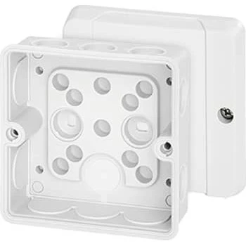 Hensel DE9321 Membrandåse 88x88 mm hvid uden klemmer