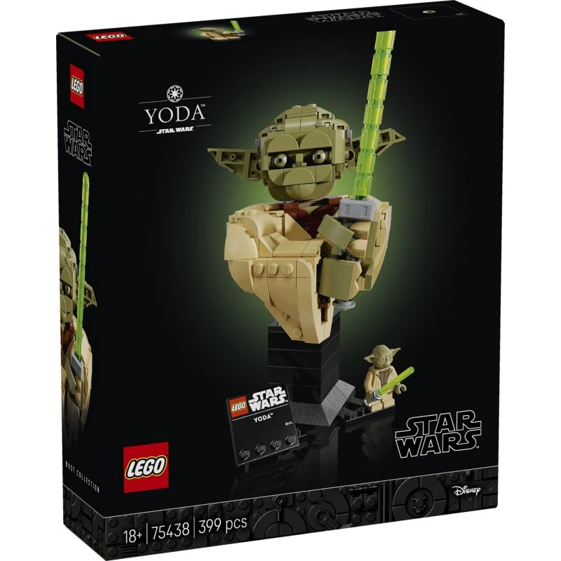 LEGO Star Wars Yoda™-buste 75438 (399 dele)