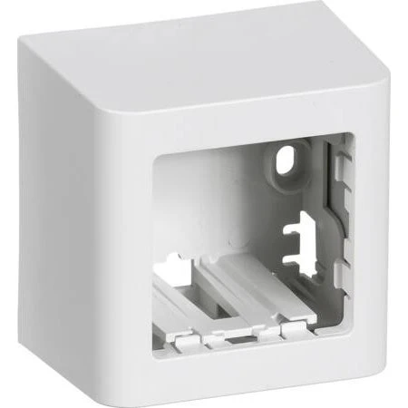 FUGA® Softline 1 modul 49 mm hvid underlag