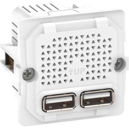 LK Fuga 2xUSB Lader 2,1A 1M UA