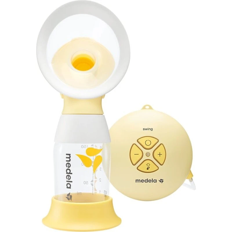 Medela Swing Flex Elektrisk Brystpumpe med 21 mm og 24 mm Brystskjolde