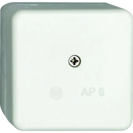ABB AP6 forgreningsdåse 60x60x29 mm, hvid