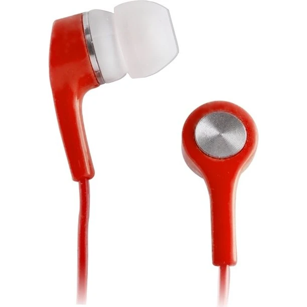 Setty In-Ear Hovedtelefoner Rød, 3,5 mm, Guldbelagt Stik