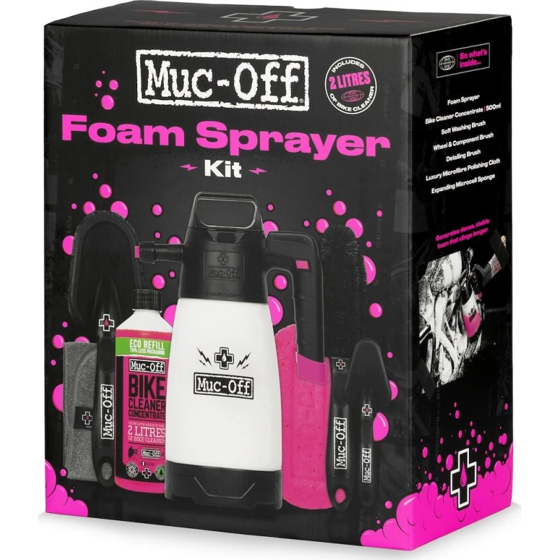 Muc-Off Foam Sprayer Kit – Effektiv Cykelvask med Tykt Skum