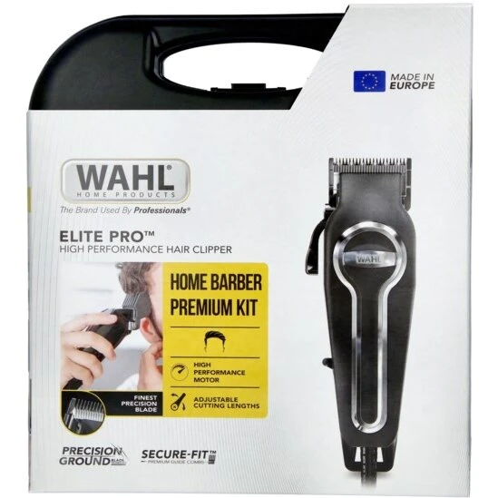 Wahl Hårklipper Elite Pro (kablet) - sort/sølv