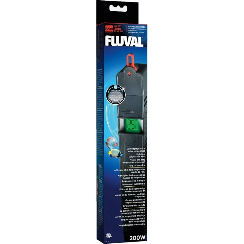 Fluval E-akvarievarmer 200 W