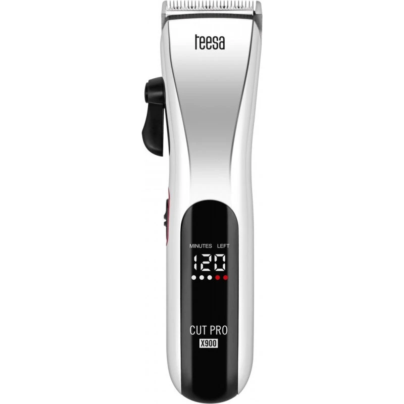 Teesa Cut Pro X900 Hårklipper – LED-display, 4 kamme (3–12 mm)