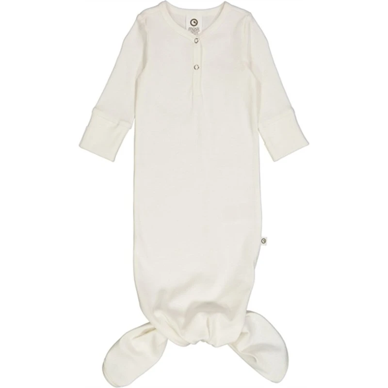 RIB soveposedragt med knude - Walnut