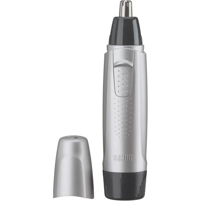 Braun Exact EN10 Øre- & Næsetrimmer, Sølv