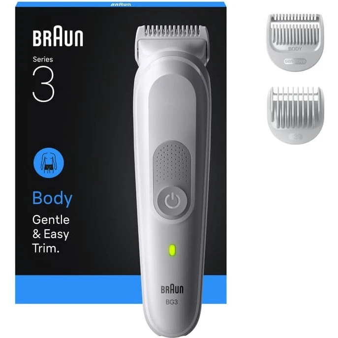Braun Series 3 BG3530 Kropstrimmer - Grå