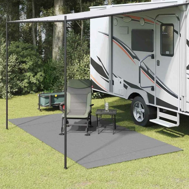 vidaXL Telttæppe Antracit 600×350 cm