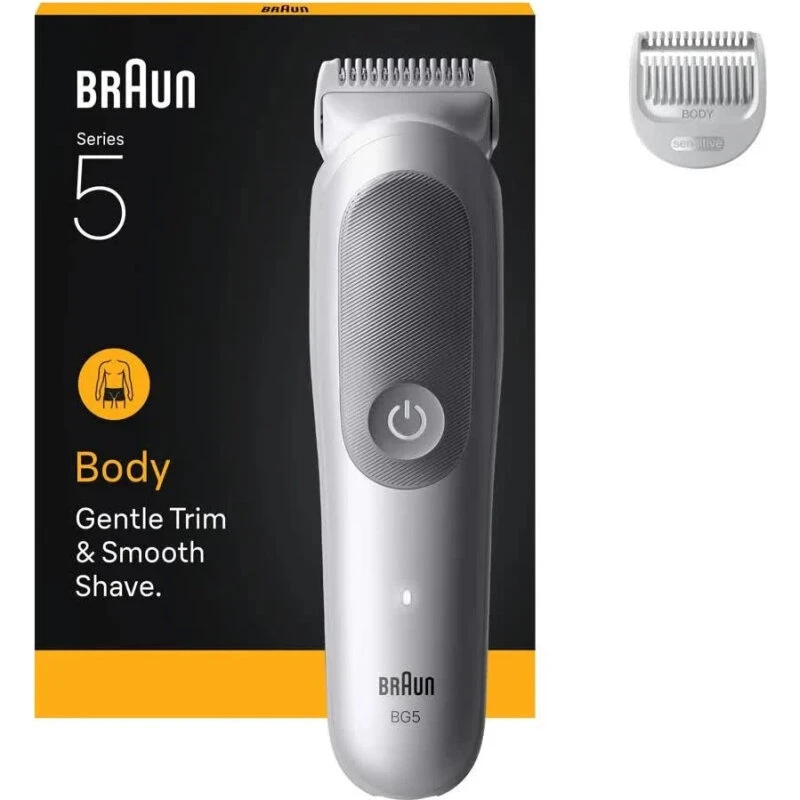 Braun BG5500 Series 5 Essential krops- og hårtrimmer (grå)