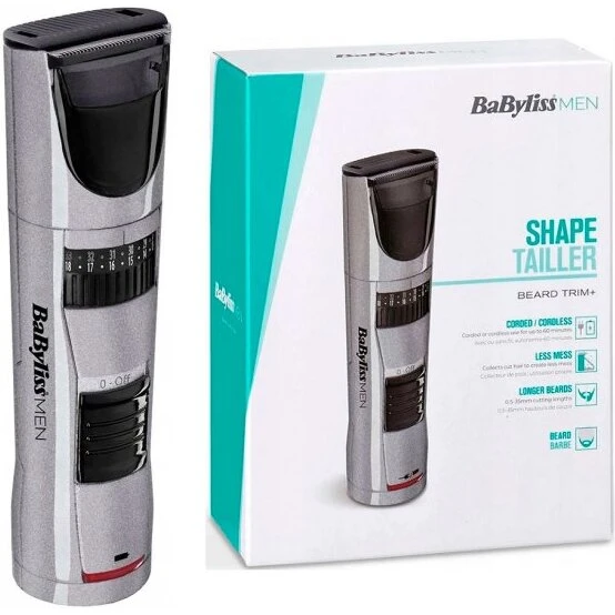 BaByliss Shape Tailer Skæg- & Hårtrimmer 1–35 mm, 60 min