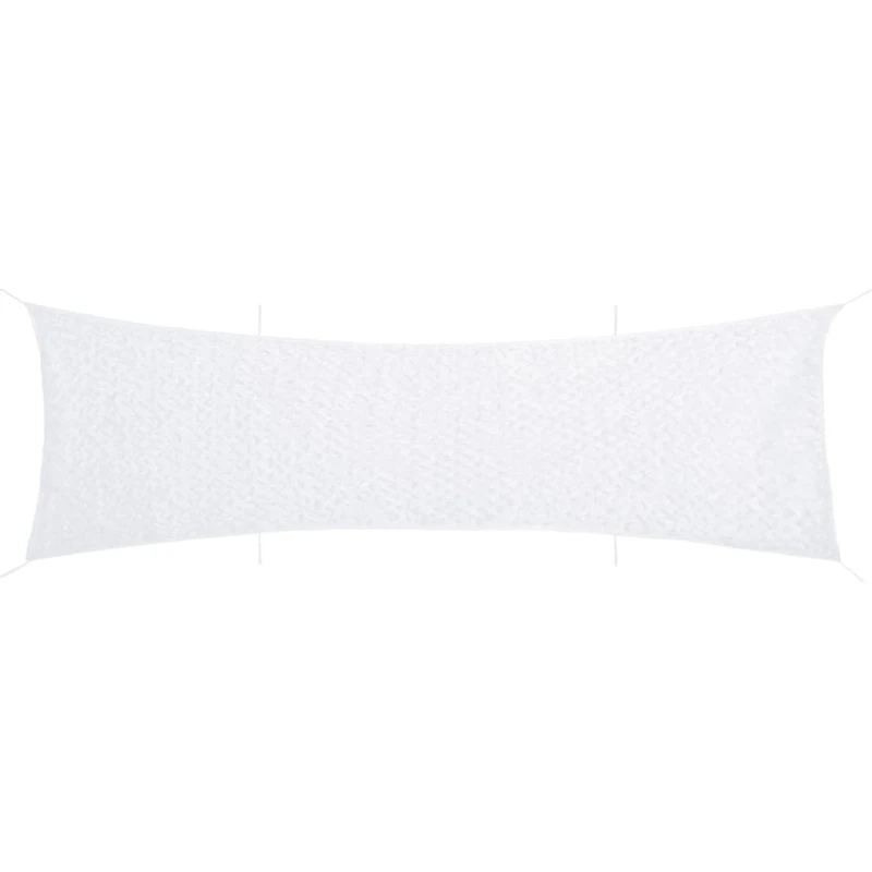 vidaXL Camouflagenet 706x140 cm med opbevaringspose - hvid