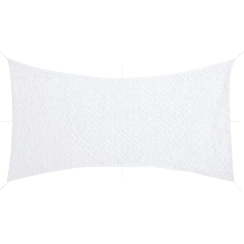 vidaXL Camouflagenet 516x400 cm med opbevaringspose - hvid
