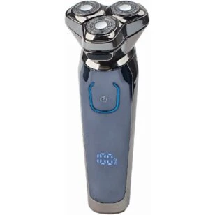 Sogo SS-3460 herreshaver, opladbar – blå/chrome