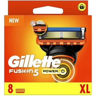 Gillette Fusion5 Power barberblade - 8 stk.