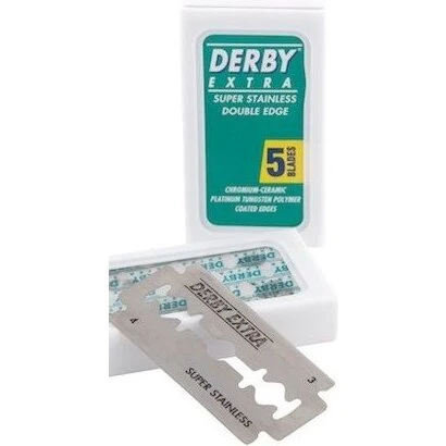 Derby Premium dobbeltbarberblade 5 stk