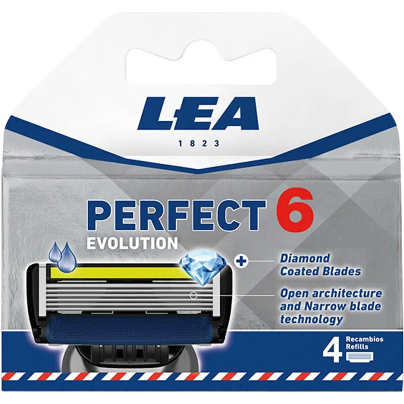 LEA Perfect 6 Evolution 4-pak – 6 klinger + præcisionstrimmer